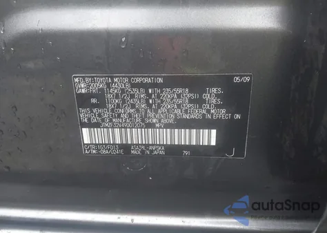 2009 Toyota Rav4 Sport from USA, damaged, VIN JTMZF32V49D012075